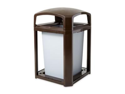 Dome Top Frame Landmark Classic Waste Container 